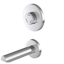 Torneira Para Lavatório Automática De Embutir Decamatic Eco Cromado Deca
