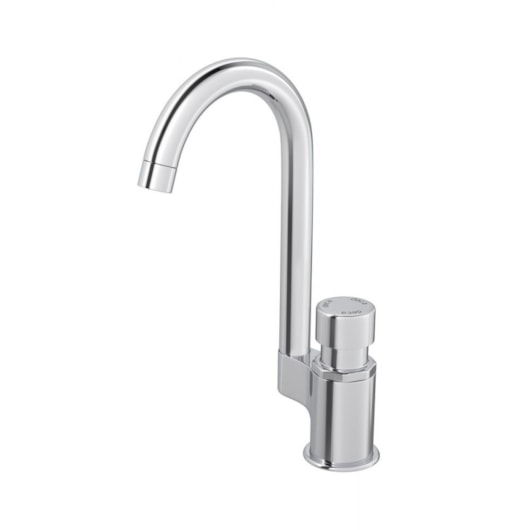 Torneira Para Lavatório Automática De Mesa Decamatic Eco Bica Alta Cromado Deca - Imagem principal - 89a2e158-39cd-46c2-a70e-11b3280ac6c9
