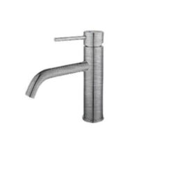 Torneira Para Lavatório Bica Baixa Dp8101 Aço Escovado Drop
