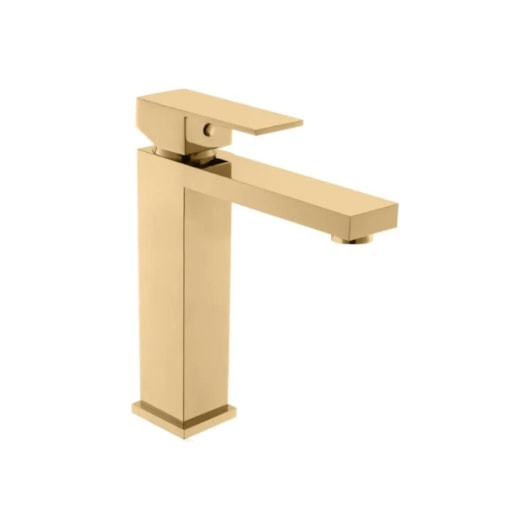 Torneira Para Lavatório Bica Baixa KR352 Dourado Rubinettos - Imagem principal - 74447a8b-68a6-4743-bb3f-40de8d3ce782