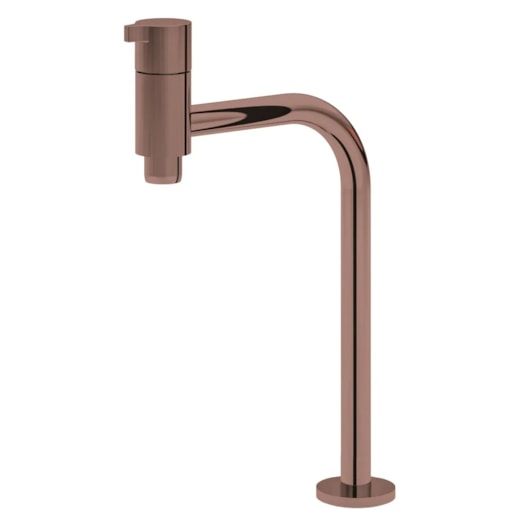 Torneira Para Lavatório Bica Média Áquila Rose Gold Japi - Imagem principal - 7c205956-1ce0-40c8-8d7b-1fbd4cb4d307