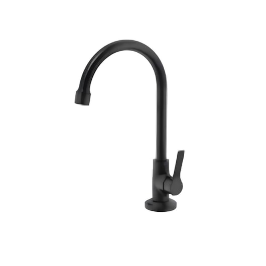 Torneira Para Lavatório De Bancada Bica Alta Preto Matte Meber - Imagem principal - 06765c8f-7a42-4ee4-9b91-a20590a06445