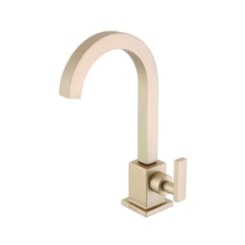 Torneira Para Lavatório De Mesa 1190 35 1/4v Dourado Matte Meber