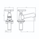 Torneira Para Lavatório De Mesa 1192 15 1/4v Preto Matte Meber - d18771c6-55c8-4a76-a476-f1ec5b281145