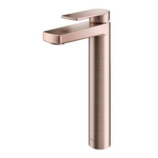 Torneira Para Lavatório De Mesa Argon Bica Alta Cobre Escovado Docol - Imagem principal - 8499c6a9-afef-4d6c-ae23-80117958228e