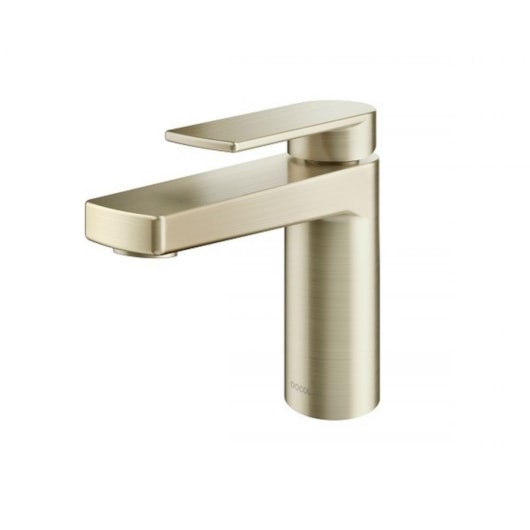 Torneira Para Lavatório De Mesa Argon Bica Baixa Níquel Escovado Docol - Imagem principal - 3907d3ec-d7bb-4663-ba98-39402e9f1b9b