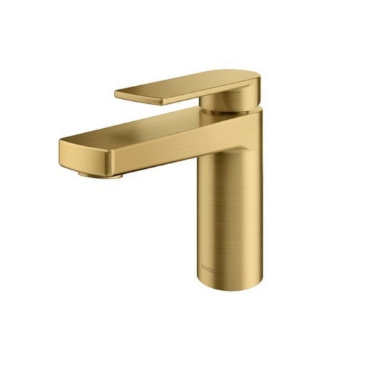Torneira Para Lavatório De Mesa Argon Bica Baixa Ouro Escovado Docol - Imagem principal - 448f713c-ae23-4ef5-bf1b-3e7ae828a612