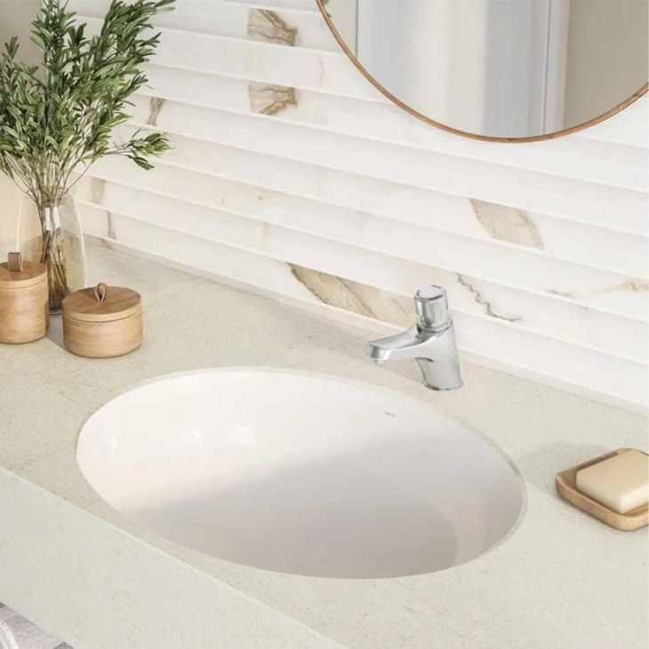 Torneira Para Lavatório De Mesa Automática Decamatic Eco Cromado Deca