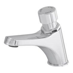 Torneira Para Lavatório De Mesa Automática Temporizada Decamatic Eco Cromada Deca