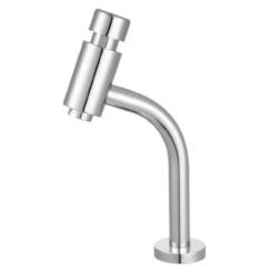 Torneira Para Lavatório de Mesa Bica Alta Automatica Temporizada Mebermatic 10075 Meber Torneira Para Lavatório de Mesa Bica Alta Automatica Temporizada Mebermatic 10075 Meber