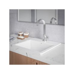 Torneira Para Lavatório De Mesa Bica Alta Flow Cromado Celite