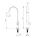 Torneira Para Lavatório De Mesa Bica Alta Flow Cromado Celite - 48d4d787-824a-4909-a2f7-8056c27d2373
