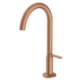 Torneira Para Lavatório De Mesa Bica Baixa Design Matte Rose Gold Celite - 3da1dd37-6049-45b6-80ed-861d498e5766