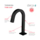 Torneira Para Lavatório De Mesa Bica Baixa Tube Black Matte Deca - 6a008106-4009-4b10-ab3e-ff20407b0daa