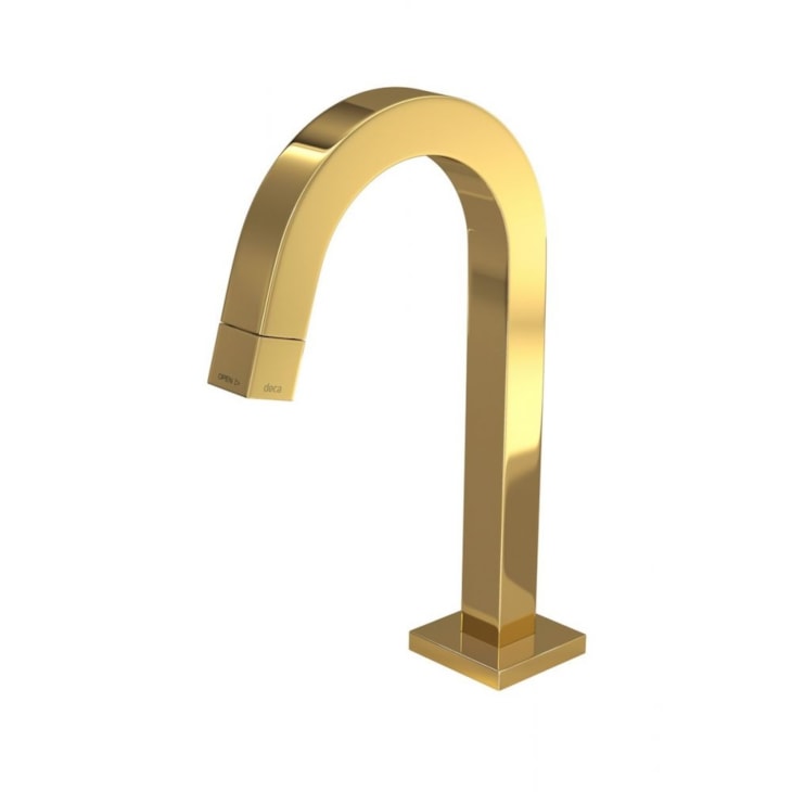 Torneira Para Lavatório De Mesa Bica Baixa Tube Gold Deca