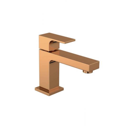 Torneira Para Lavatório De Mesa Bica Baixa Unic Red Gold Deca - Imagem principal - 7f9eba8f-96e0-45b1-b484-4e13e484db73