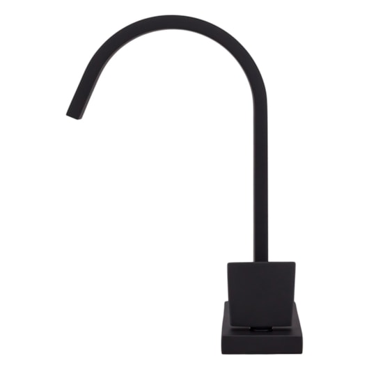 Torneira Para Lavatorio De Mesa Com Acionamento Lateral Bica Alta Prima 210 1185 Preto Fosco Fani Metais - Imagem principal - a820aef0-cf6b-463b-973b-4fd35beb939e
