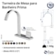 Torneira Para Lavatorio De Mesa Com Acionamento Lateral Bica Alta Prima 210 1185 Preto Fosco Fani Metais - 50eab434-ecc1-4011-ade5-f50f6ca04728