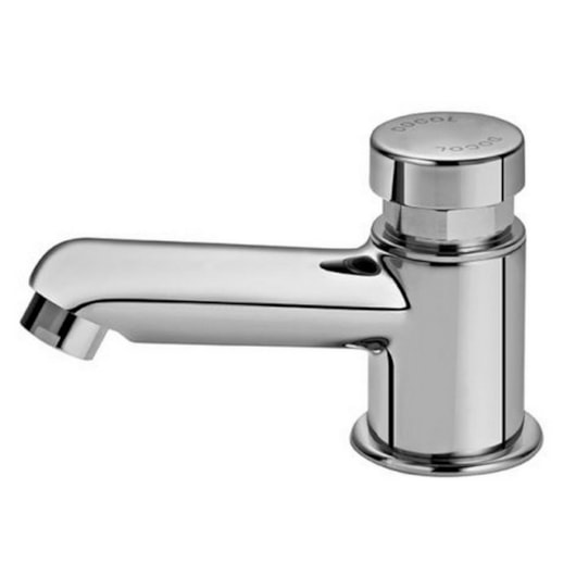 Torneira Para Lavatório De Mesa Com Ciclo Fixo Pressmatic Compact Bica Baixa Cromada Docol - Imagem principal - 30455251-5509-41d6-bc15-739e01c45f05