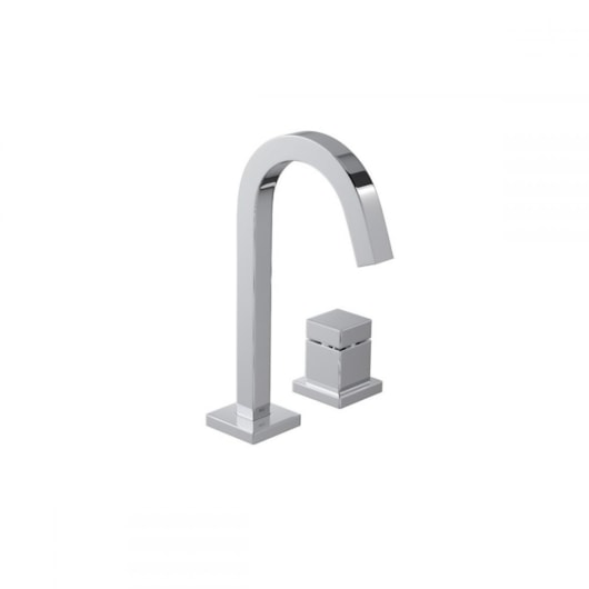 Torneira Para Lavatório De Mesa Cubo Bica Alta Cromado Deca - Imagem principal - ed31592e-e6f3-4b9d-aa18-e6672d9c3ae3