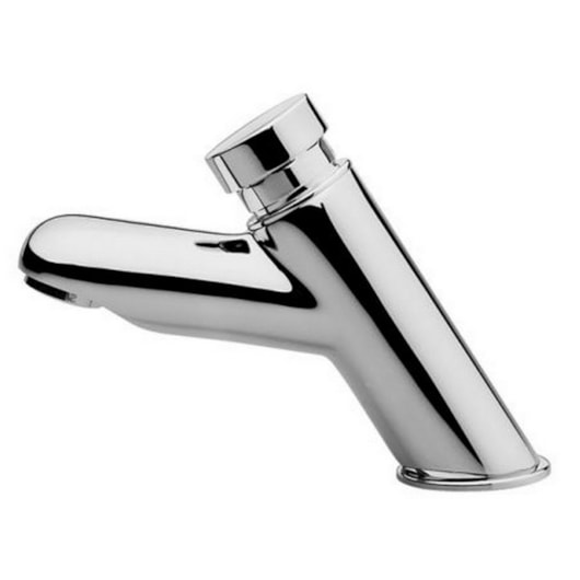 Torneira Para Lavatório De Mesa De Mesa Pressmatic 110 Leed Bica Baixa Cromada Docol - Imagem principal - a5547302-cd9c-4bdb-b1f4-fbc56a38e8a9