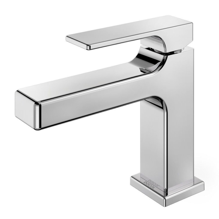 Torneira Para Lavatório De Mesa Edge Bica Baixa Cromada Docol
