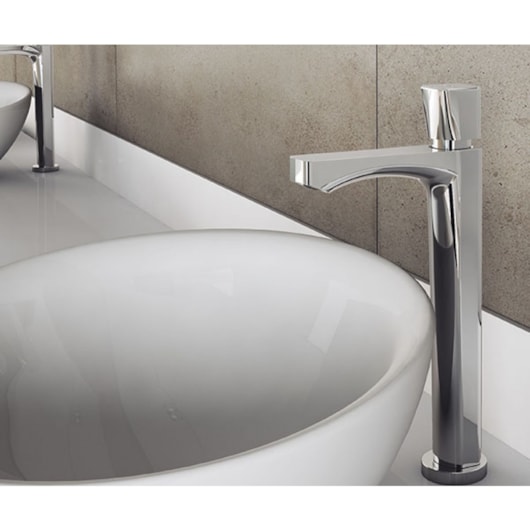Torneira Para Lavatório De Mesa Genius Flex Bica Alta Cromada Docol - Imagem principal - d3606eee-f79c-47e9-b1e3-cda2ad1e4ffd