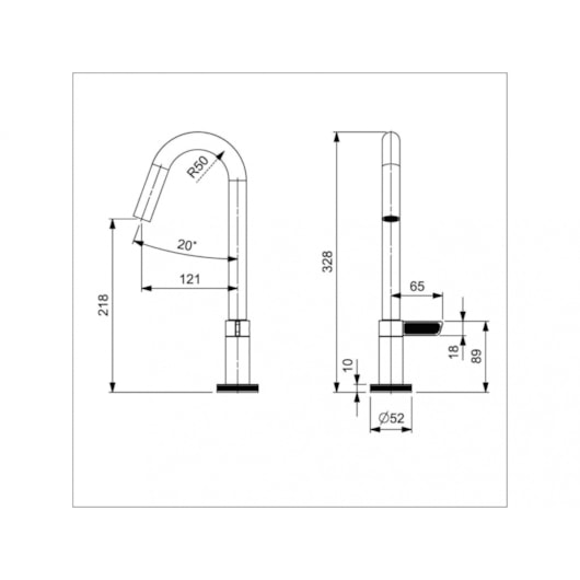 Torneira Para Lavatorio De Mesa Logic Roca - Imagem principal - c1b4faa1-1617-443f-bd71-4bebbf46d844