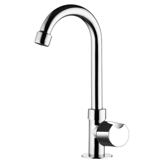 Torneira Para Lavatório De Mesa Luna Bica Alta C41 Cromada Lorenzetti - Imagem principal - 9017b3ce-3832-46fb-82c3-dbb6e277b47c