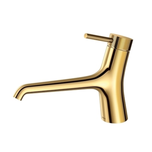 Torneira Para Lavatório De Mesa Mantis Ouro Grid Polido Docol - Imagem principal - b1ff788b-5199-4ad0-9ff5-357a67730574