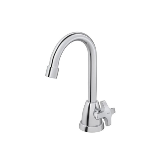 Torneira Para Lavatório De Mesa Max Bica Alta Cromado Deca - Imagem principal - be8cbe6c-3616-4837-bbe8-0243e08256db