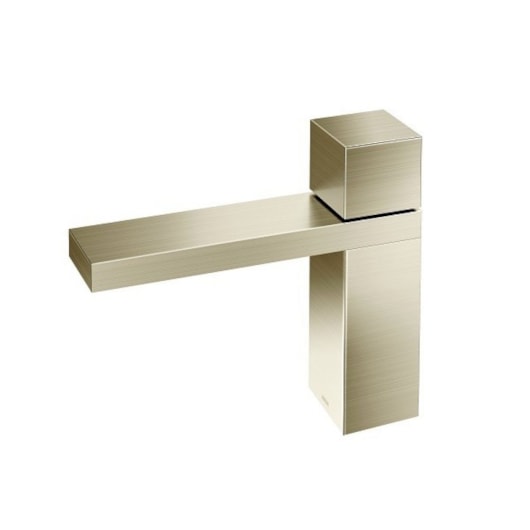Torneira Para Lavatório De Mesa Mínima Bica Baixa Níquel Escovado Docol - Imagem principal - 6d02b5df-6aa9-4f1b-8769-b22704c24be5