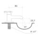 Torneira Para Lavatório De Mesa Nova Gyro Cromado Fabrimar - 267ef3c0-5d98-4f3d-8689-080f8dc5a874