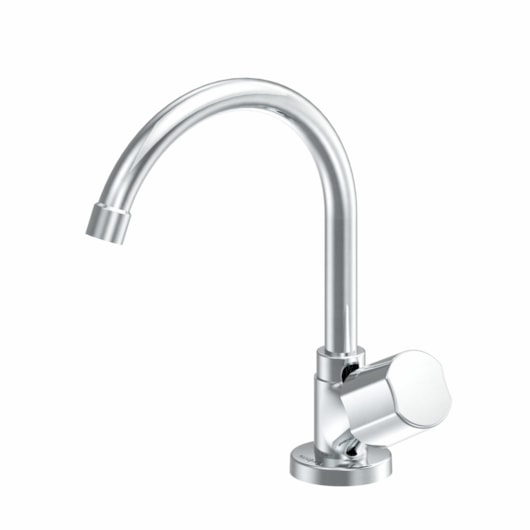 Torneira Para Lavatório De Mesa Nova Petra Cromado Fabrimar DN15 - Imagem principal - 573aa5f3-af18-4cfa-a12f-5afb4d90401a