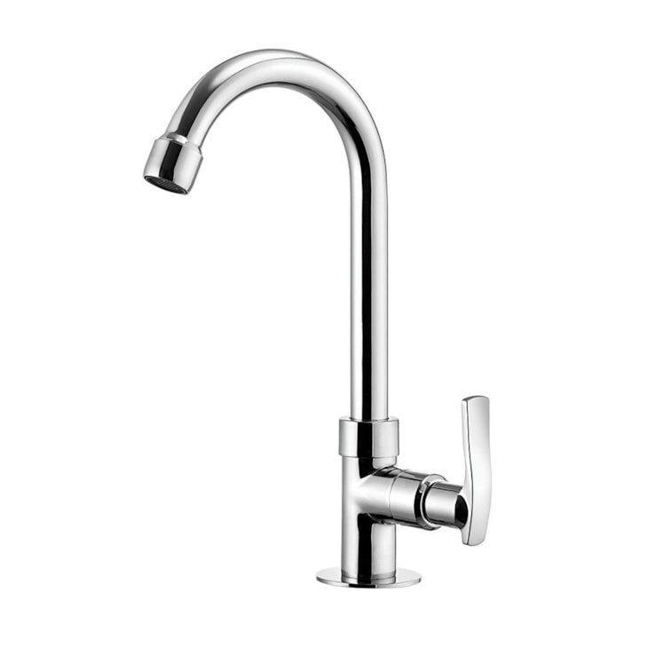 Torneira Para Lavatório De Mesa One Bica Alta Cromada 1195 C29 Lorenzetti