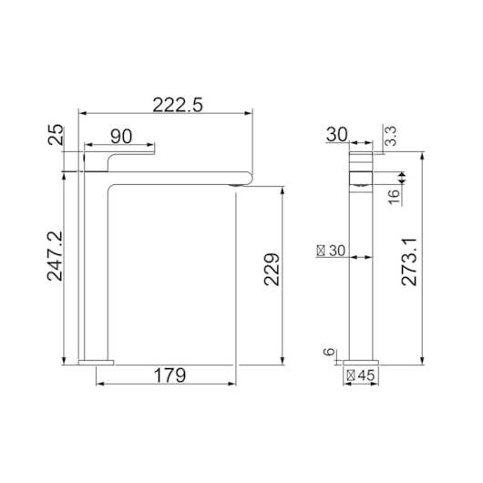 Torneira Para Lavatório De Mesa Para Cuba Apoio Loren Like Cromado Lorenzetti - Imagem principal - e4aee9b9-5759-4f82-80d1-924822cbf9a2