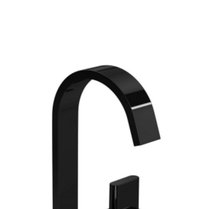 Torneira Para Lavatório De Mesa Polo Bica Alta 1191 Black Noir Deca