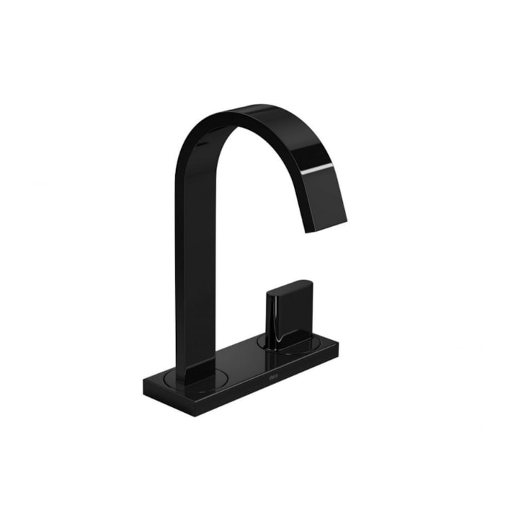 Torneira Para Lavatório De Mesa Polo Bica Alta 1191 Black Noir Deca