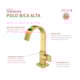 Torneira Para Lavatório De Mesa Polo Bica Alta 1198 Gold Deca - 1967381c-ee3e-437a-ac63-b878d6b3e533