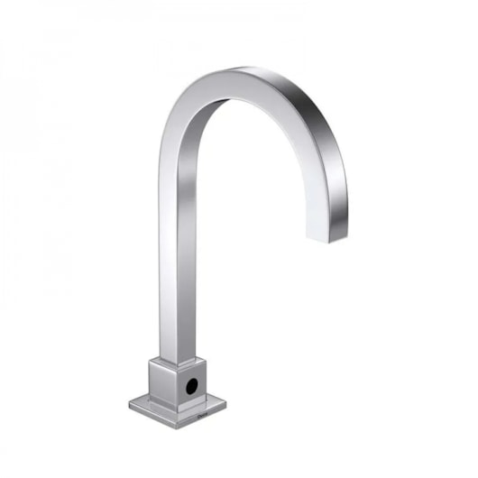Torneira Para Lavatório De Mesa Quadrada Com Sensor Bivolt Decalux Cromado Deca - Imagem principal - 32add165-e8fc-4534-92c4-350037dfa926