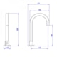 Torneira Para Lavatório De Mesa Quadrada Com Sensor On E Off Bivolt Decalux Cromado Deca - e8416263-1552-467e-a44b-e1fa95d9b684