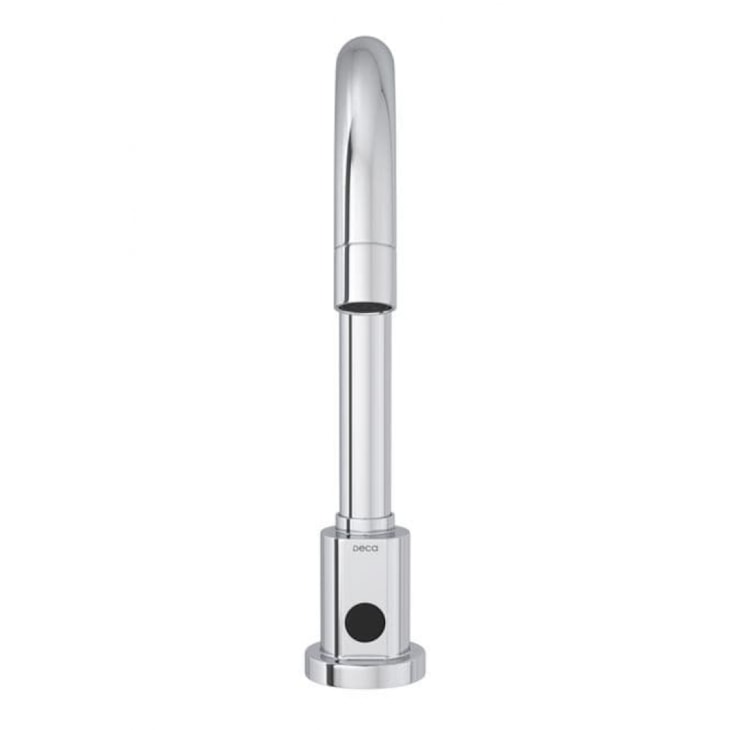 Torneira Para Lavatório De Mesa Redonda Com Sensor Bivolt Decalux Cromado Deca