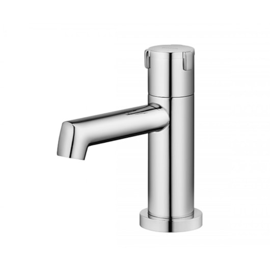 Torneira Para Lavatório De Mesa Riva Bica Baixa Cromada Docol - Imagem principal - 164f40a5-05d2-46a8-b528-68486f385ea0