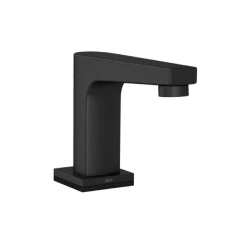 Torneira Para Lavatório De Mesa Sense Bica Baixa Black Matte Deca
