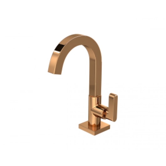 Torneira Para Lavatório De Mesa Soul Bica Alta Red Gold Deca - Imagem principal - 5521b86d-3bc5-477e-8c2f-12664bed00ee