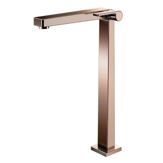 Torneira Para Lavatório De Mesa Stillo Bica Alta 90 Cobre Polido Docol - Imagem principal - 16ac8929-e1c9-4a99-a637-d2c0acd3593c