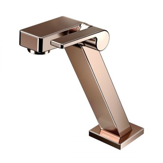 Torneira Para Lavatório De Mesa Stillo Bica Baixa Cobre Polido Docol - Imagem principal - 04e2f2cc-8797-49a0-b46f-ef6e7b813046