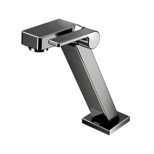 Torneira Para Lavatório De Mesa Stillo Bica Baixa Grafite Polido Docol - Imagem principal - 2492d50b-2c59-499a-a1e4-9f669ae997bf
