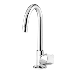 Torneira Para Lavatório De Mesa Tubo Fixo Digital Line Cromado Fabrimar