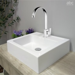 Torneira Para Lavatório De Mesa Vogue 1195 C98 Cromada Lorenzetti